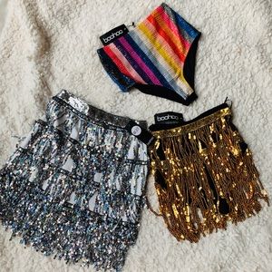 Rave Outfits skirts and booty shorts